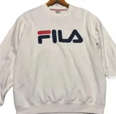 FILA ホワイト トレーナー
