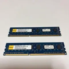 DDR3 1333 PC3-10600　8GB（4GB×2枚）