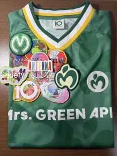 ミセスグリーンアップルゲームTシャツワッペンセットMrs.Green Apple