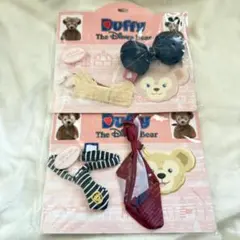 ディズニー ダッフィー シェリーメイ コスチュームセット リボン スカーフ 新品