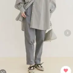 ITEMS URBAN RESEARCH リネン混イージーパンツ