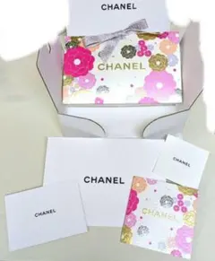 新品未使用　シャネルCHANEL ギフト カメリア限定折り紙バッグセット