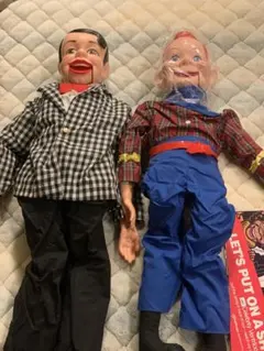腹話術人形腹 Mr.Charlie ほか5体セット○usa版○中古現状渡し - メルカリ