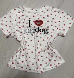 I love my dog Tシャツ 半袖 Y2k