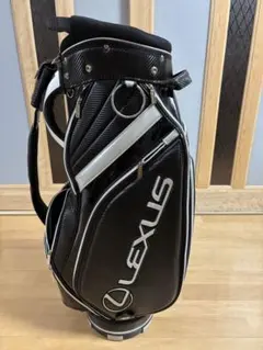 LEXUS キャディバッグ レクサス ブルー×ホワイト 青 エナメル 高級