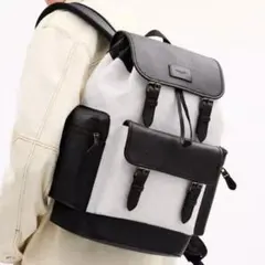 美品 COACH スプリント バックパック CBI12 レザー リュック - メルカリ
