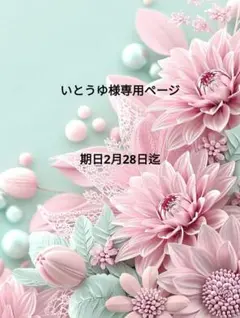 ❤いとうゆ様専用ページ❤