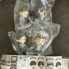 アニメキャラクター ミニフィギュア4体セット