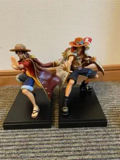 一番くじ　ルフィ　エース　2体セット　フィギュア