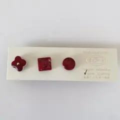 ハンドメイド美濃焼ピアス 3点セット