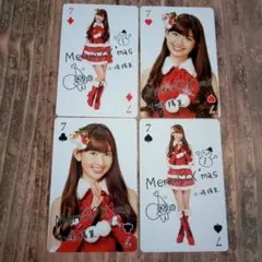 AKB48 小嶋陽菜トランプ4枚セット ⑦