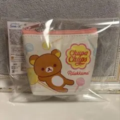 リラックマ × チュッパチャプス　リラックマ　ミニポーチ