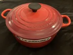 LE CREUSET 両手鍋 レッドのサムネイル
