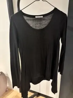 SCOT CLUB ブラック 長袖Tシャツ