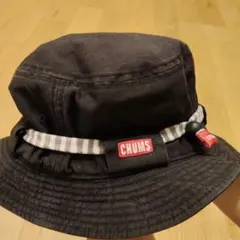 CHUMS チャムス キッズハット ブラックのサムネイル