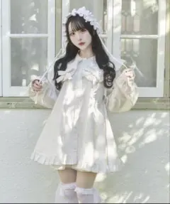 Whinny プリプリフラワーワンピ