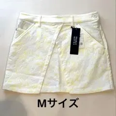 新品タグ付き】韓国パーリーゲイツ 総柄フリル ストレッチスカート
