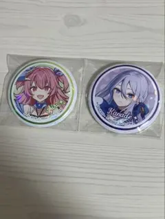 桃井愛莉　宵崎奏　ローソンコラボ　プロセカ　缶バッジ