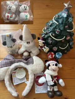 ディズニー クリスマス ポップコーンバケット 2025 まとめ売り おまけ付き