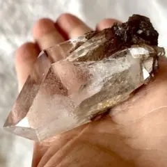 レア ヒマラヤ水晶 アキシナイト 共生鉱物 パキスタン ハシュピ鉱山 強運