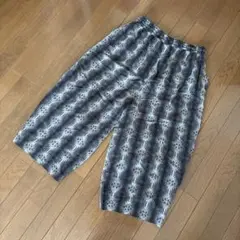 レリアン 掠り柄　ゴムパンツ