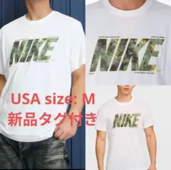 NIKE ホワイト Tシャツ USAサイズM 新品タグ付き