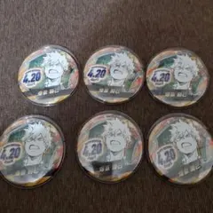 僕のヒーローアカデミア　爆豪勝己　バースデー缶バッジ　2023　6個セット