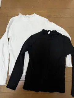 フリル 長袖 トップス