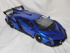 1/10 RC ランボルギーニ・ヴェネーノ ブルーカエルム﻿ ジャンク品