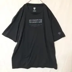 ぴ*ん様 y3【descente】Tシャツ 半袖 黒 夏 L トップス メンズロ
