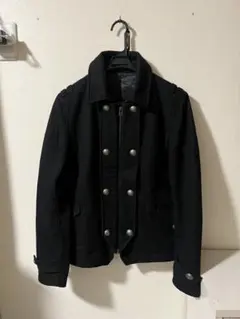 PPFM ナポレオンジャケット 銀ボタン 黒 Y2K