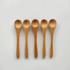 竹製　スプーン　5本セット