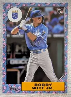 2022 topps Bobby Witt Jr. RC 桜パラレルカード