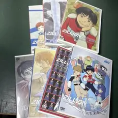 外箱なし　赤い光弾ジリオン DVD-BOX(1)(2) セット　DISC3欠品