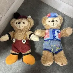 ダッフィー ぬいぐるみ バッチ 15周年 ウイッシング トゥギャザー ハロウィン