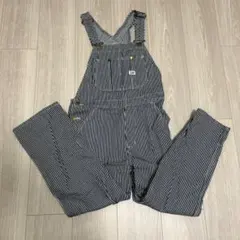 Lee ストライプ オーバーオール 145cm