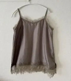 【CLOCHE】 レースキャミ　モカ