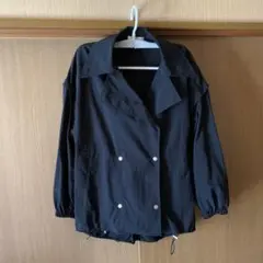 黒 ダブルブレスト ジャケット Lサイズ