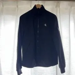 Calvin Klein Jeans ブラックナイロンジャケット S