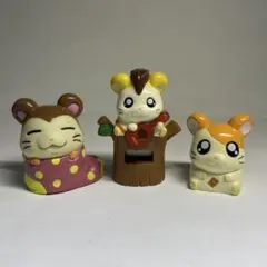 とっとこハム太郎　ハムちゃんずひとやすみでウォッチ(ジャンク)、他フィギュア