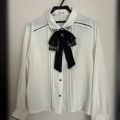 axeas femme長袖ブラウス