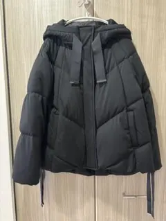 ルイルエブティック　フード付ショートダウンコート