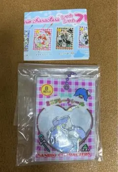 サンリオ シャカシャカフレークシール風チャーム タキシードサム