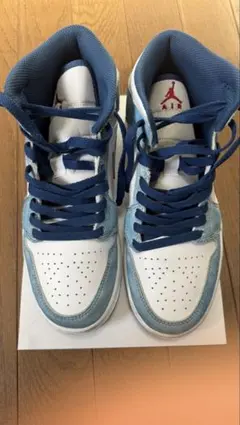 Nike AirJordan 1 HighOG Blue White値下げ交渉〇 - メルカリ