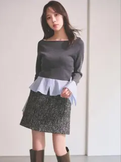 CELFORD　シャツドッキングニットプルオーバー　新品　スナイデル