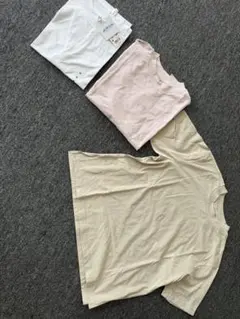 UNIQLO AIRism 半袖Tシャツ M Lサイズ 3枚セット