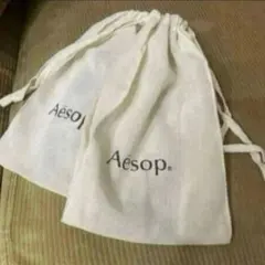 新品　Aesop イソップ　巾着　２枚セットのサムネイル