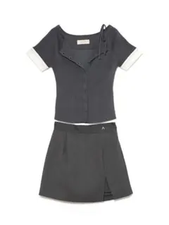ANDMARY Dahlia set dress BLACK - メルカリ