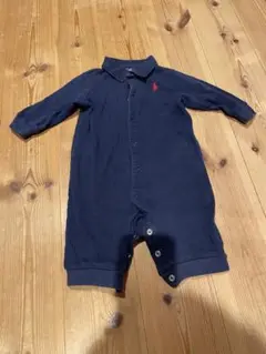 Ralph Lauren ネイビーロンパース S