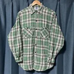 80s Sears オンブレチェックシャツ プリントネル ハイチ製 プリネル 2025年最新】Sears チェック柄：オンブレチェック ネルシャツの人気